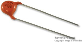 564R60GAT56, CERAMIC CAPACITOR 560PF, 6000V, Y5U, 20%, RADIAL 564R60GAT56, CERAMIC CAPACITOR 560PF, 6000V, Y5U, 20%, RADIAL