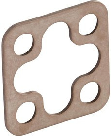 GSA 200-7 EPDM, FLAT GASKET, EPDM, RECTANGULAR CONN