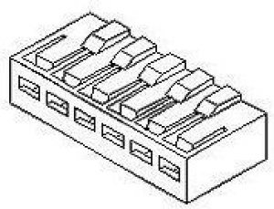 51035-0400, Headers & Wire Housings 2.5 BOARD IN CONN 4 CKT HSG 51035-0400, Headers & Wire Housings 2.5 BOARD IN CONN 4 CKT HSG
