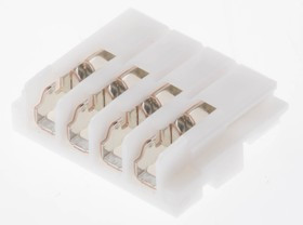 04HR-6S-P-N, 4-Way IDC Connector Socket for Cable Mount, 1-Row