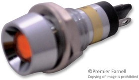 607-2312-110F, LED Panel Mount Indicators YELLOW DIFFUSED 607-2312-110F, LED Panel Mount Indicators YELLOW DIFFUSED