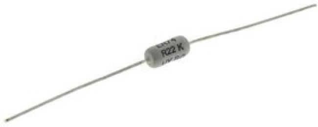 ER74R22KT, Резистор в сквозное отверстие, 0.22 Ом, Серия ER, 3 Вт, ± 10%, Осевые Выводы, 100 В ER74R22KT, Резистор в сквозное отверстие, 0.22 Ом, Серия ER, 3 Вт, ± 10%, Осевые Выводы, 100 В
