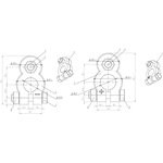 Клеммы АКБ свинцовые универсальные, усиленные, болт сверху DA-02531