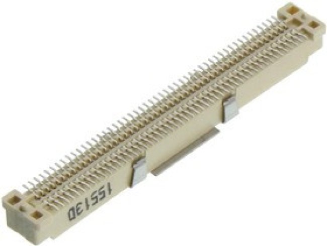 5177986-4, Conn Fine Pitch Connector PL 100 POS 0.8mm Solder ST SMD T/R