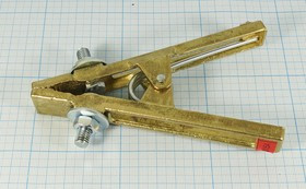 Зажим L170мм, 500А, 2C винт латунь, КЗ-50