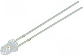 OSK5DK3131A-12V, LED; 3mm; pink; 1120?1560mcd; 30°; Front: convex; 12V; Pitch: 2.54mm