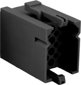 SMS15P1, Прямоугольный разъем питания, кабель, 15 контакт(-ов), Серия Qikmate, Монтаж на Кабель, Обжим