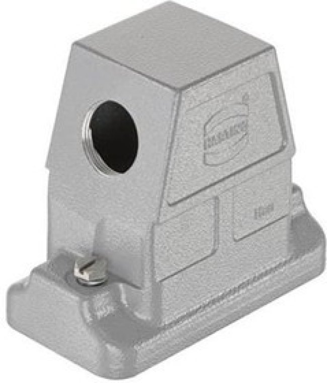 19396100547, Heavy Duty Power Connectors Han 10 HP Direct B Hood Side Entry, M32 19396100547, Heavy Duty Power Connectors Han 10 HP Direct B Hood Side Entry, M32
