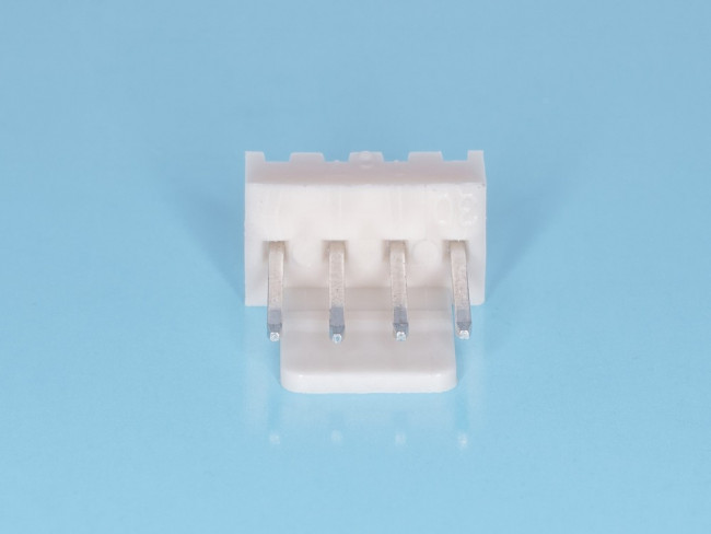 WF-4, Разъем питания 4 контакта, вилка на плату, шаг 2,54мм