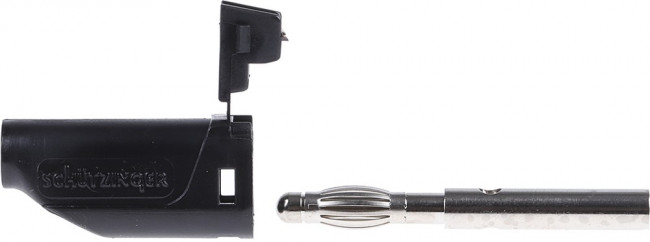 FK15S BLK, Black Male Banana Plug, 4 mm Connector, Screw Termination, 16A, 30 V ac, 60V dc, Nickel Plating FK15S BLK, Black Male Banana Plug, 4 mm Connector, Screw Termination, 16A, 30 V ac, 60V dc, Nickel Plating