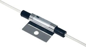 TRS5-90BLRU, Термостатический переключатель, герконовый, серия TRS, осевой, 90°C, нормально замкнуты