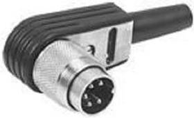 T3356-055, Circular DIN Connectors MALE CABLE CONNECTOR 5S DIN