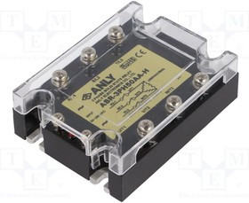 ASR-3PH50AA-H, Реле: полупроводниковое, Uупр: 80-280ВAC, 50А, 48-480ВAC, 3-фазный ASR-3PH50AA-H, Реле: полупроводниковое, Uупр: 80-280ВAC, 50А, 48-480ВAC, 3-фазный