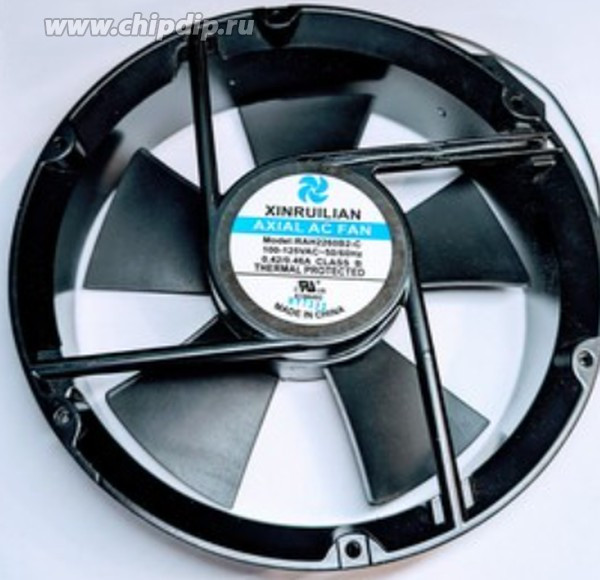 Вентилятор XINRUILIAN RAH2260B2-C 100-125V 0.42/0.46 220x60 круг