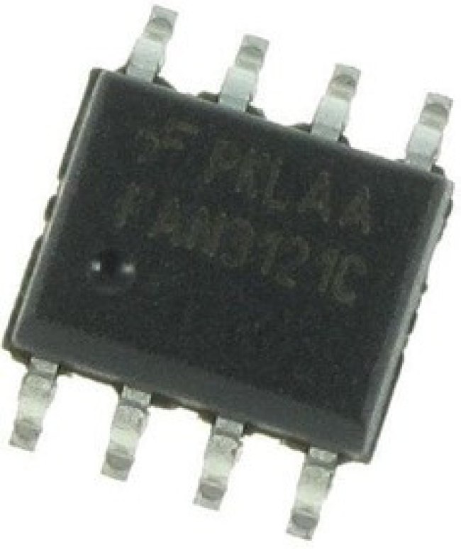 FAN3121CMX, Драйвер МОП-транзистора, низкой стороны, питание 4.5В-18В, 11.4А на выходе, задержка 18н
