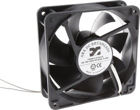FA8B12-D1041G2AL, CeraDyna Series Axial Fan, 100 240 V ac, AC Operation, 158m³/h, 66W, 300mA Max, 120 x 120 x 38mm