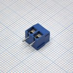 DG340-3.81-02P-12, Клеммник, 2-контактный, 3.81мм, прямой