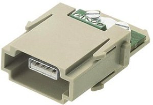 09140014651, Heavy Duty Power Connector Module, 1A, Male, Han-Modular Series, 4 Contacts 09140014651, Heavy Duty Power Connector Module, 1A, Male, Han-Modular Series, 4 Contacts