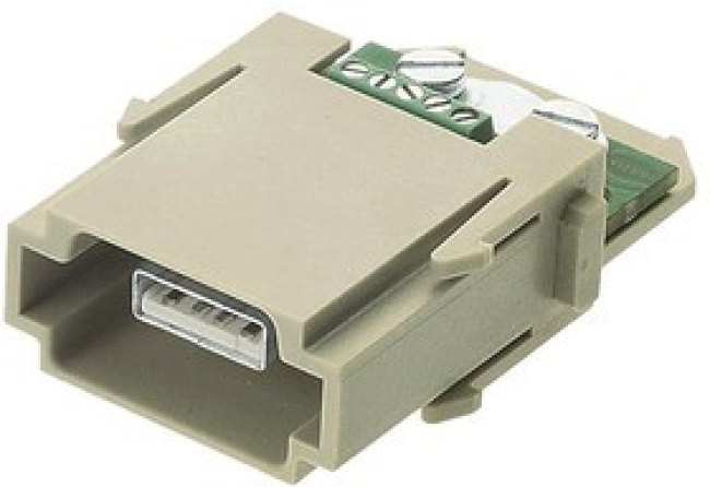 09140014651, Heavy Duty Power Connector Module, 1A, Male, Han-Modular Series, 4 Contacts 09140014651, Heavy Duty Power Connector Module, 1A, Male, Han-Modular Series, 4 Contacts