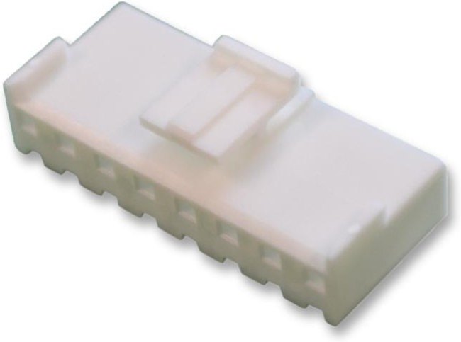 VHR-8N, Разъем 8 конт. шаг 3.96мм без контактов. Пластиковый корпус, контакты заказываются отдельно