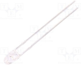 L-7104ZGC-G, Светодиод, низкой мощности, Зеленый, Сквозное Отверстие, T-1 (3mm), 20 мА, 3.2 В, 525 нм