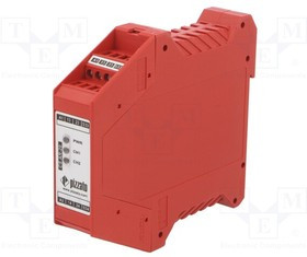 CS-AR-20V024, Модуль: реле безопасности, CS, 24ВAC, 24ВDC, Монтаж: DIN, -25-55°C