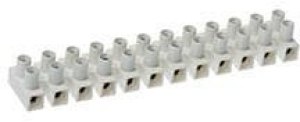 39100-2310, Barrier Terminal Blocks TERM STRIP 12MM LOW PROF 10 CIR WHT