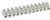 39100-2310, Barrier Terminal Blocks TERM STRIP 12MM LOW PROF 10 CIR WHT