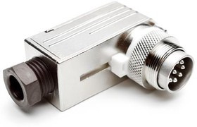 C091 31K008 100 2, Circular DIN Connectors Male 8 Pin R/A cable