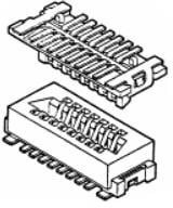 91911-31415LF, Board to Board &amp; Mezzanine Connectors 15P VERT PLUG SMT 6MM MATED HEIGHT