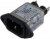 3EF1F, AC Power Entry Modules 3A IEC-1/4" FASTON FLANGE MOUNT