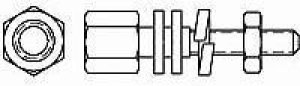5747223-3, D-Sub Tools & Hardware FEMALE SCREWLOCK 5747223-3, D-Sub Tools & Hardware FEMALE SCREWLOCK