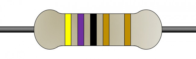SQP 10 Вт 47 Ом, 5%, Резистор проволочный мощный (цементный)