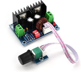 Понижающий DC-DC преобразователь XL4016 8A 280Вт регулируемый XH-M405
