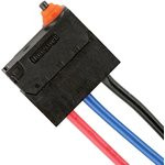 HD20S01A01AM, микропереключатель плунжер герметичный SPDT 12В 3мА под клипсу кабель -20 80 гр С