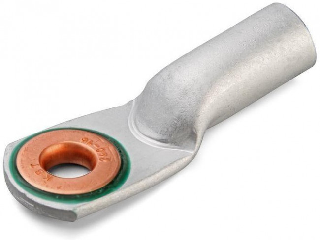 Наконечник под опресcовку алюмомедный ТАМ 240-16-20 (10 шт/упак) | 60066 | КВТ Наконечник под опресcовку алюмомедный ТАМ 240-16-20 (10 шт/упак) | 60066 | КВТ