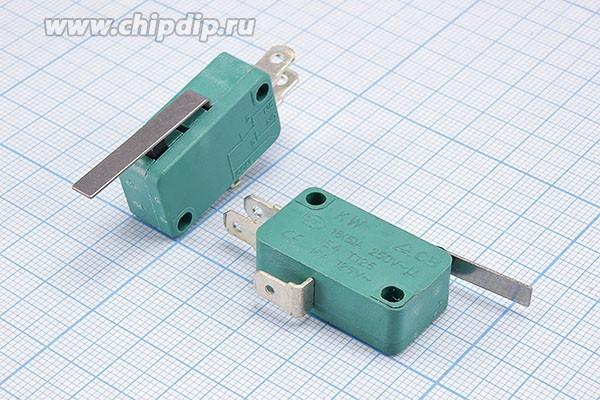 Переключатель концевой(путевой) 29x10 x16, 220В, 5А, ON-(ON), L27, MSW-02B[Z]; №945 ZG ПКонц 29x10 x16\220\ 5\ON-(ON)\\ L27\MSW-02B[Z]\