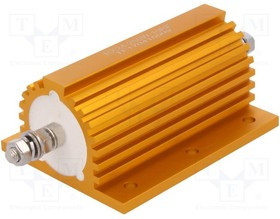 AHP250W-10RF, Резистор: проволочный, с радиатором, 10Ом, 250Вт, ±1%, 50ppm/°C