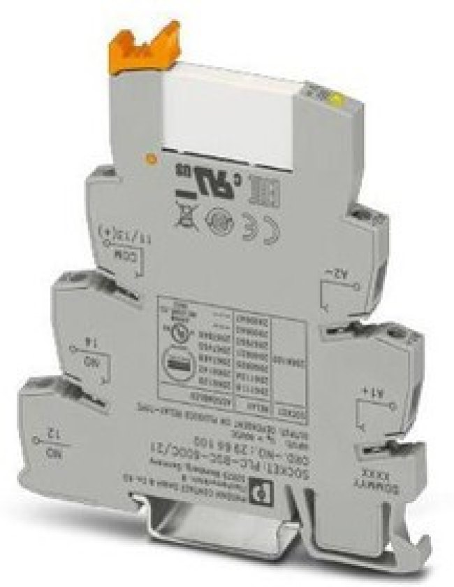 PLC-RSC- 60DC/21, Реле питания, DPDT, 60 В DC, 6 А, PLC-RSC, DIN-рейка