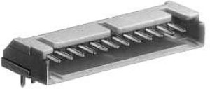 DF1B-4P-2.5DS(01), Headers &amp; Wire Housings 2.5MM RA SNG ROW HDR 4P THRU-HOLE GOLD