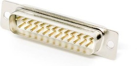 40-9725M, CONNECTOR, D SUB, PLUG, 25 POSITION