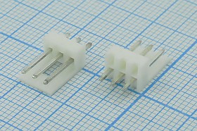 Разъем питания W вилка, контакты 1x 3, шаг P2.54, монтаж на плату, W-03