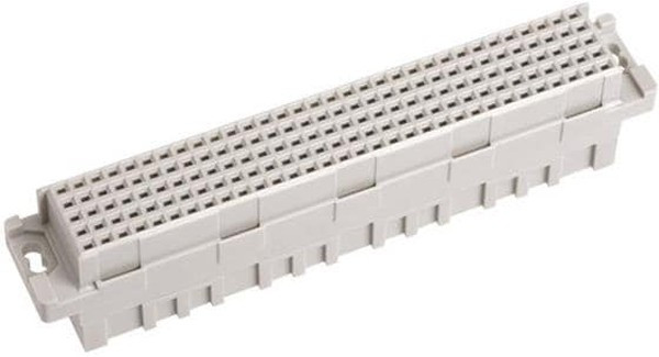 02 05 000 0004, Разъем DIN 41612, Серия har-bus 64, 160 контакт(-ов), Гнездо, 2.54 мм, 5 Рядов, z + a + b + c + d 02 05 000 0004, Разъем DIN 41612, Серия har-bus 64, 160 контакт(-ов), Гнездо, 2.54 мм, 5 Рядов, z + a + b + c + d