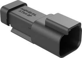 AT04-2P-P060, AT Automotive Connector Plug 2 Way AT04-2P-P060, AT Automotive Connector Plug 2 Way