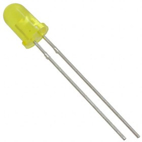 LTL-307YLC, Standard LEDs - Through Hole Yellow Diffused