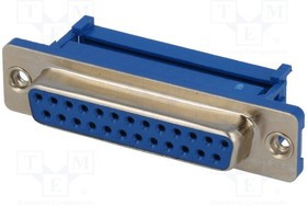 DFF25LC, Разъем D-Sub; PIN: 25; вилка; "мама"; на шлейф; IDC; UNC4-40; 1,27м DFF25LC, Разъем D-Sub; PIN: 25; вилка; "мама"; на шлейф; IDC; UNC4-40; 1,27м