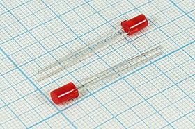 Светодиод 4 x 6 , красный, 5, 100, красный матовый, L-1413IDT; №5409 R СД 4 x 6 \кр\ 5\100\кр мат\L-1413IDT\