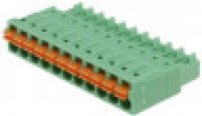 1952351, Pluggable Terminal Blocks 11 Pos 3.5mm pitch Plug 24-16AWG Spring