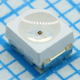 L-T670KGCT, Светодиод smd 3,5x2,8мм/зеленый/570нм/ 100мкд/прозрачный/120°