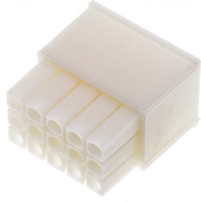 172171-1, Housing, Plug, Poles - 15, Rows - 3